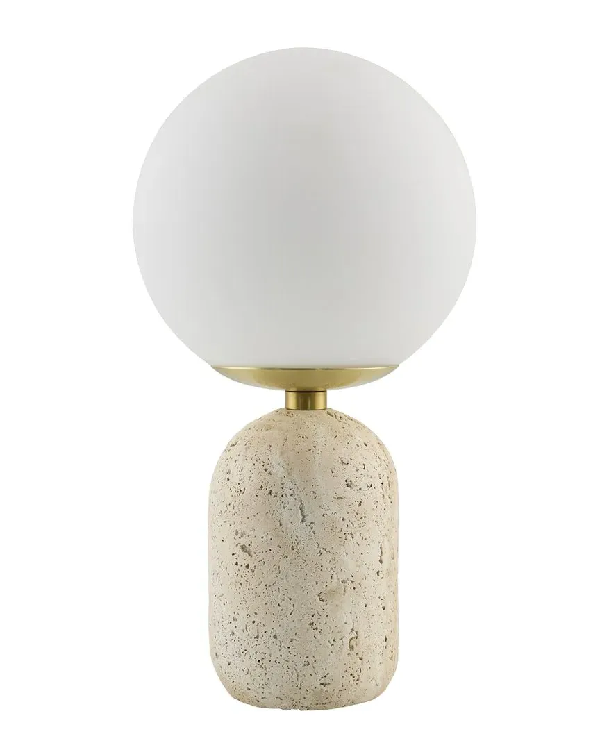 Leipzig Accent Table Lamp - Brown, Resin