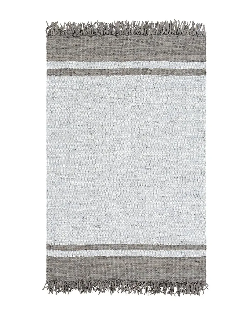 Lexington Hand Woven Rug - Brown, Leather image