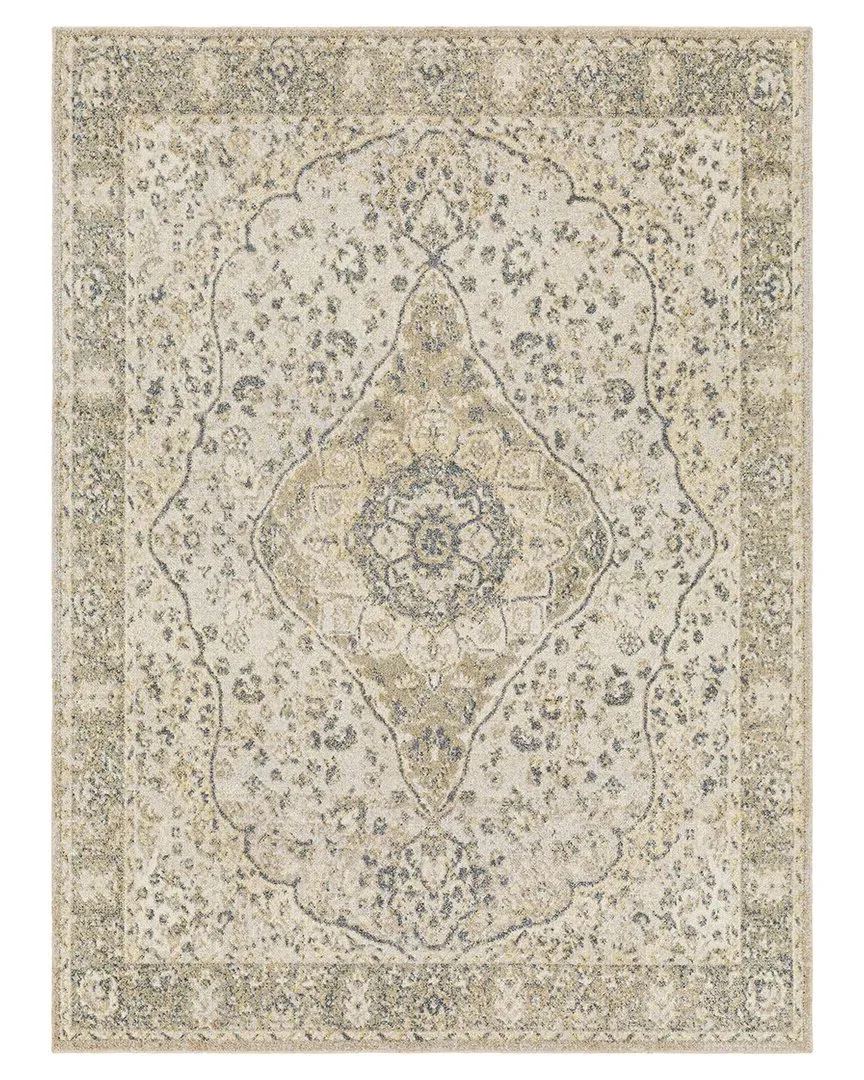 Lillian Machine-Washable Rug - Ivory, Polyester