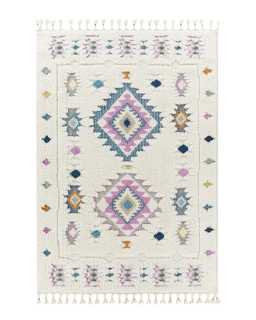 Lofty Global Rug - White, Polypropylene image