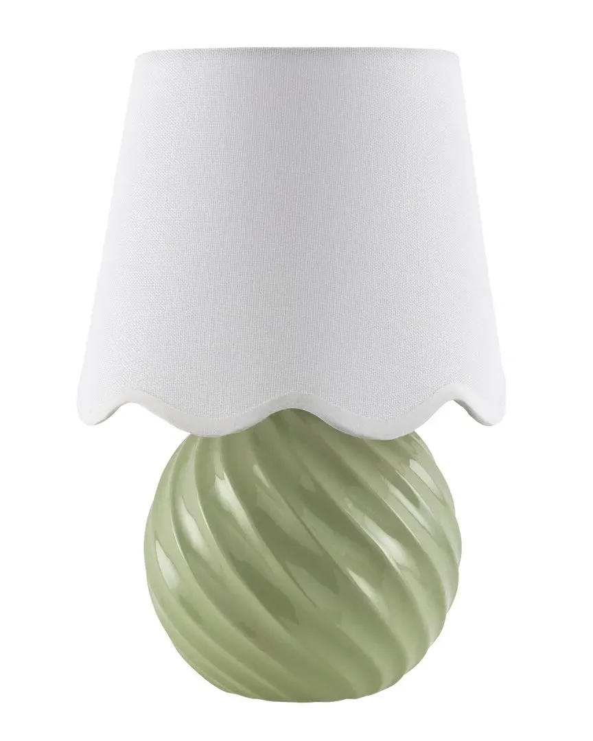 Melbu Accent Table Lamp - Blue, Ceramic