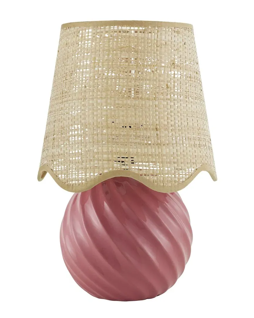 Melbu Accent Table Lamp - Dark Blue, Ceramic