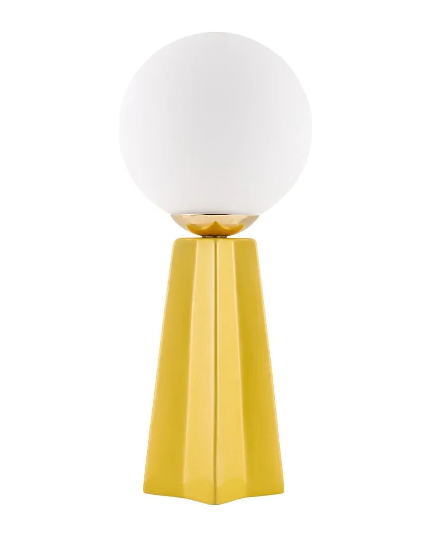 Melbu Accent Table Lamp - Dark Green, Ceramic