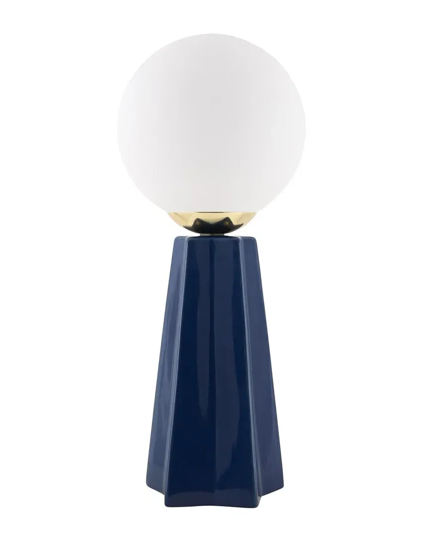 Melbu Accent Table Lamp - Yellow, Ceramic