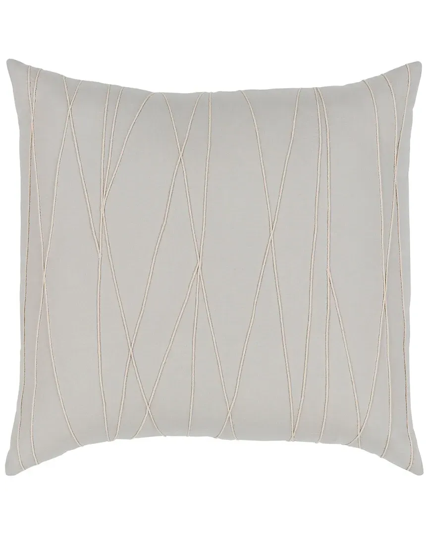 Mio Texture Euro Sham - Light Gray, Cotton image