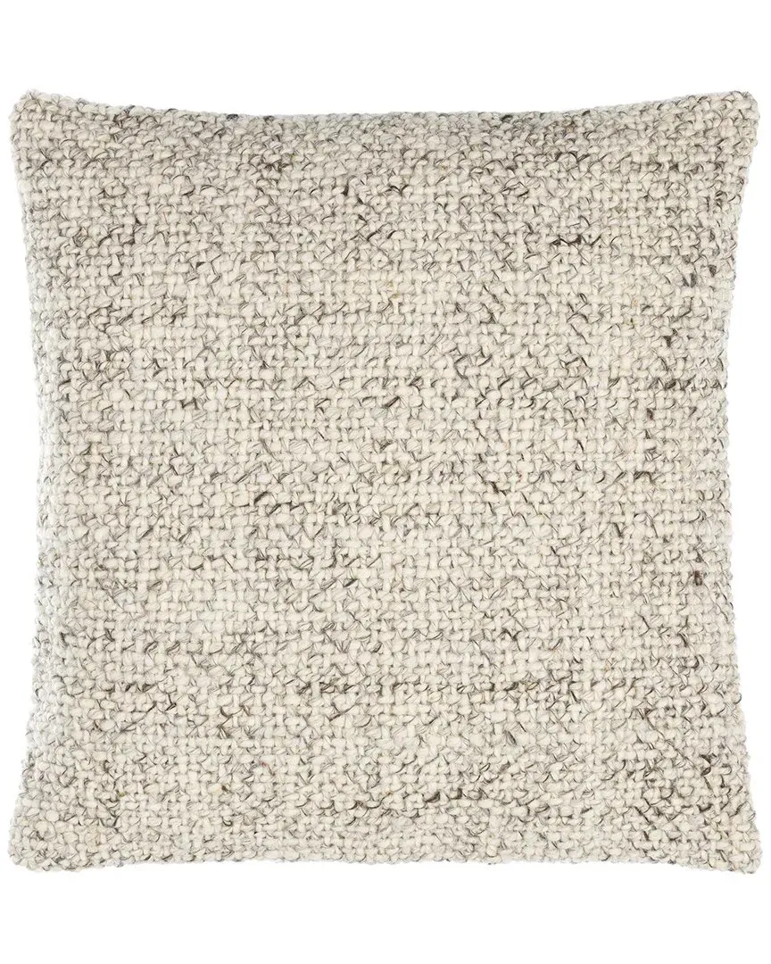 Murphy Accent Pillow - Ash Grey, Wool