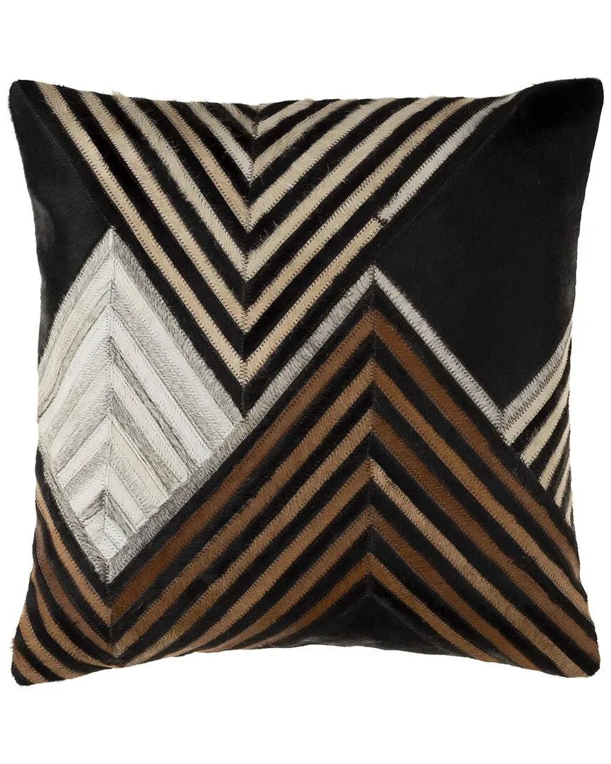Nashville Lumbar Pillow - Black, Leather image