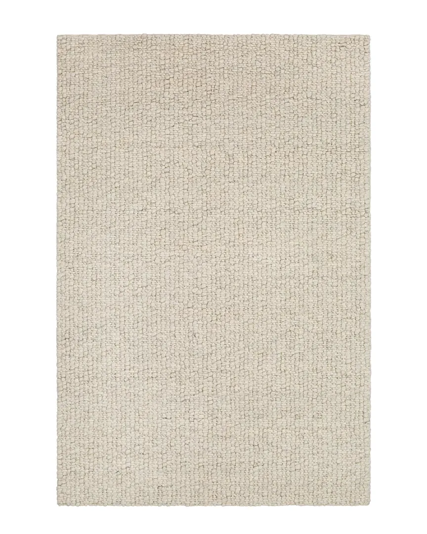 Neravan Hand Woven Rug - Cream, Wool