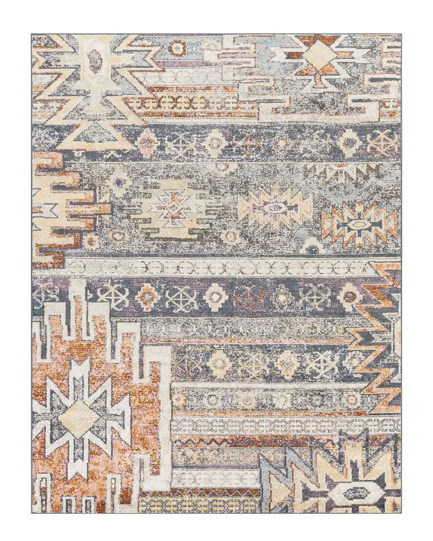 New Mexico Rustic Rug - Blue, Polypropylene image