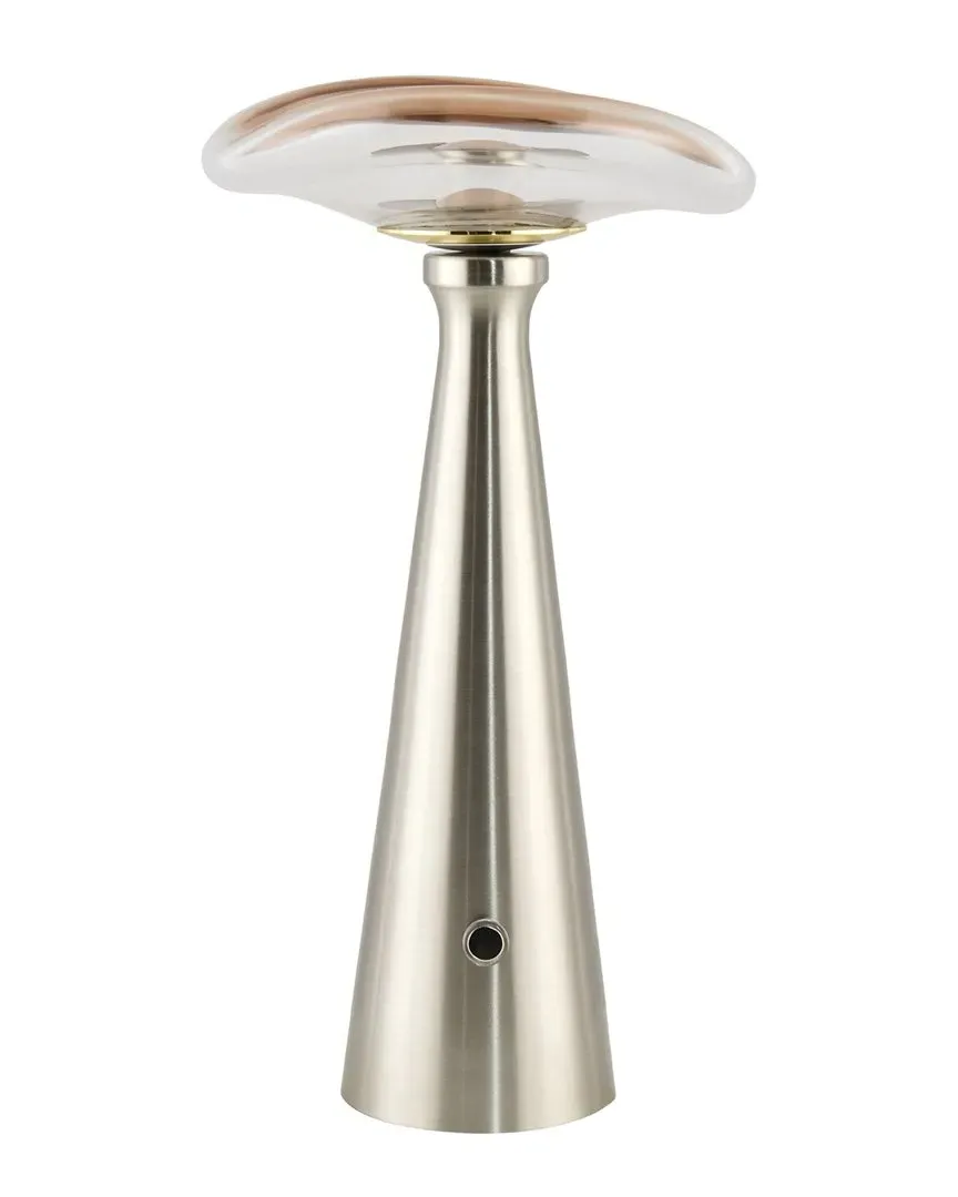 Olivet Accent Table Lamp - Nickel, Iron