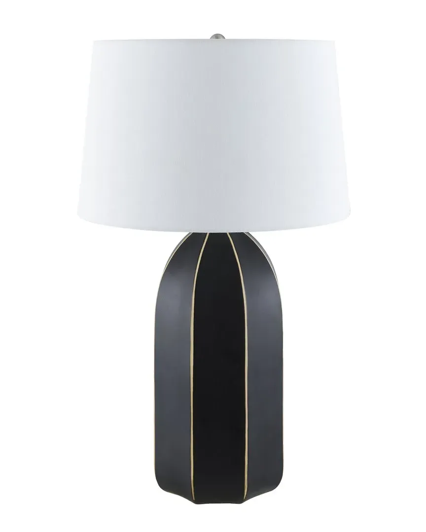Padstow Accent Table Lamp - Brown, Ceramic