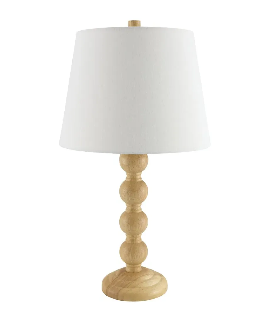Pescia Accent Table Lamp - White, Ceramic