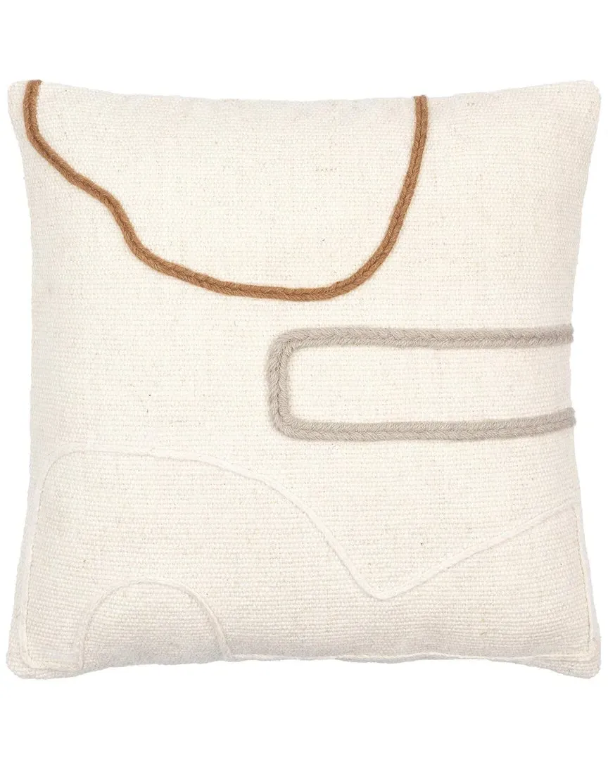 Philip Accent Pillow - Cream, Wool image