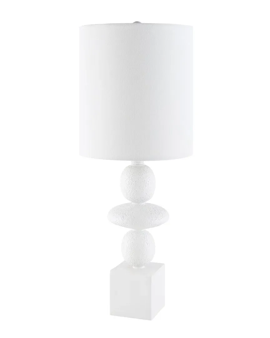 Rapollo Accent Table Lamp - Grey, Resin