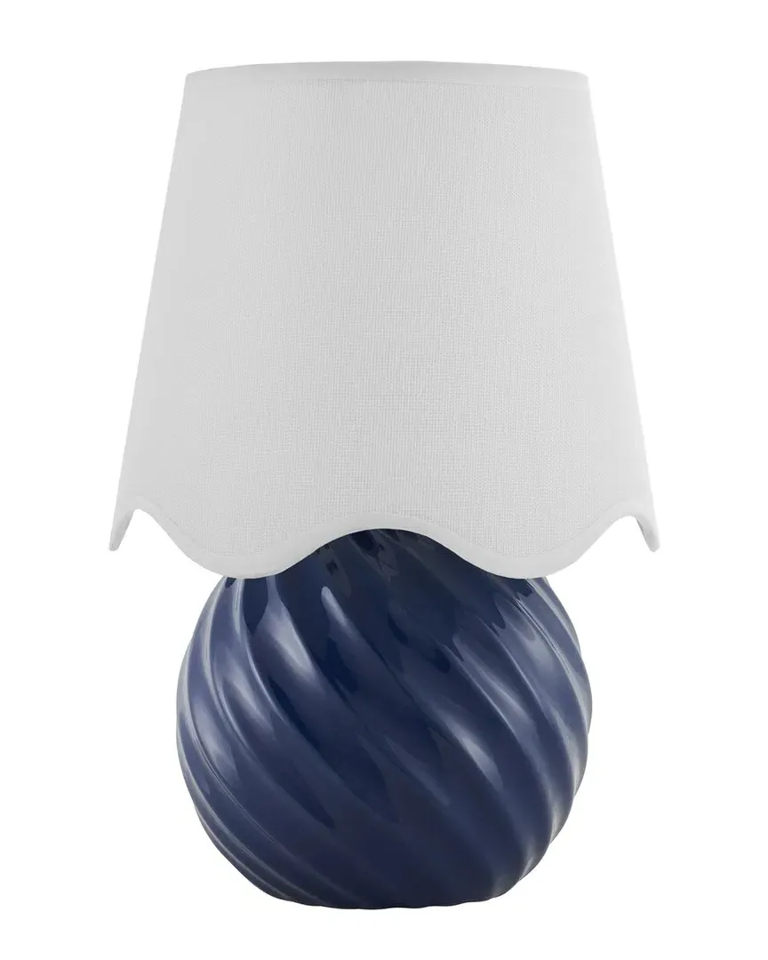 Rethel Accent Table Lamp - Dark Green, Ceramic image