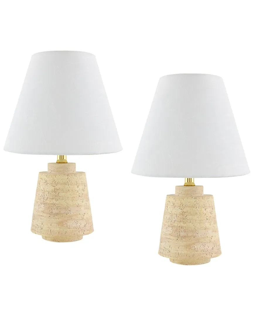 Ripa Accent Table Lamp - Dark Brown, Rattan image