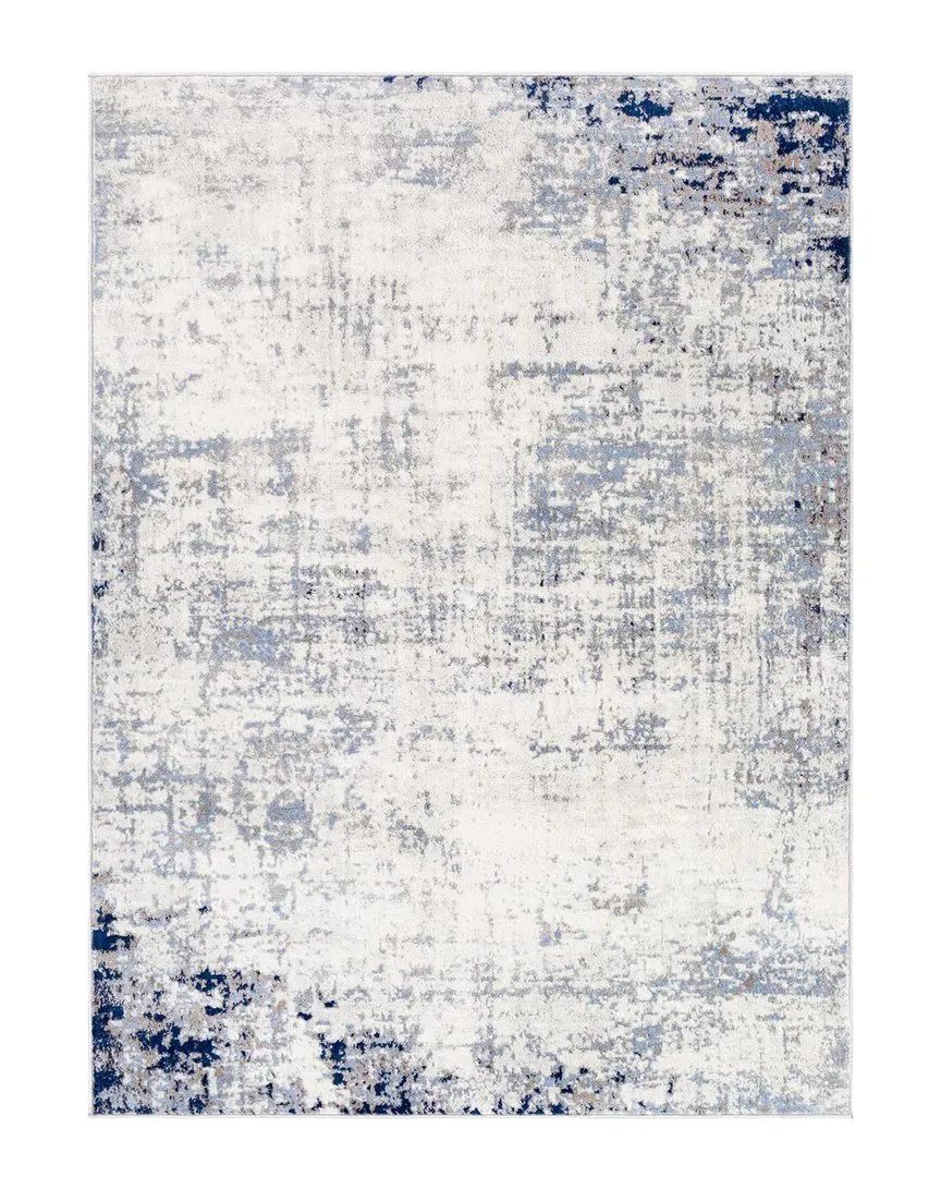 Roma Machine Woven Rug - Blue, Polypropylene