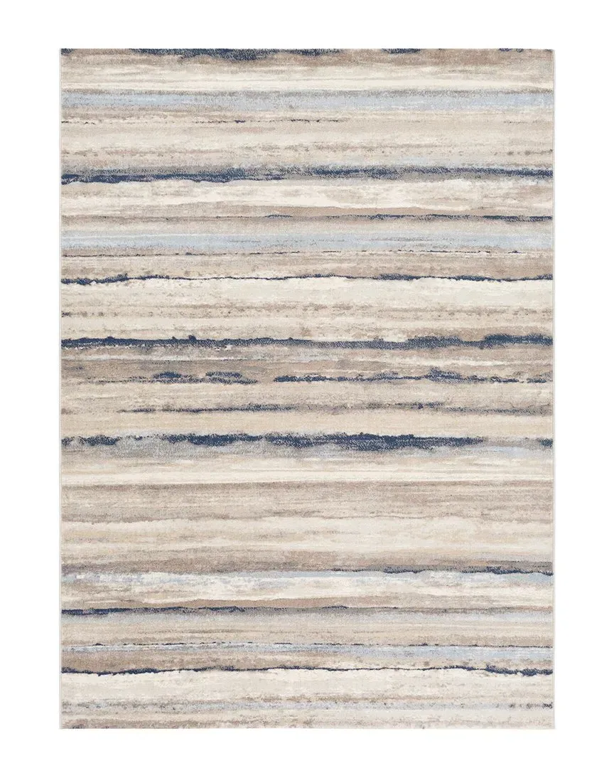 Roma Machine Woven Rug - Blue, Polypropylene image