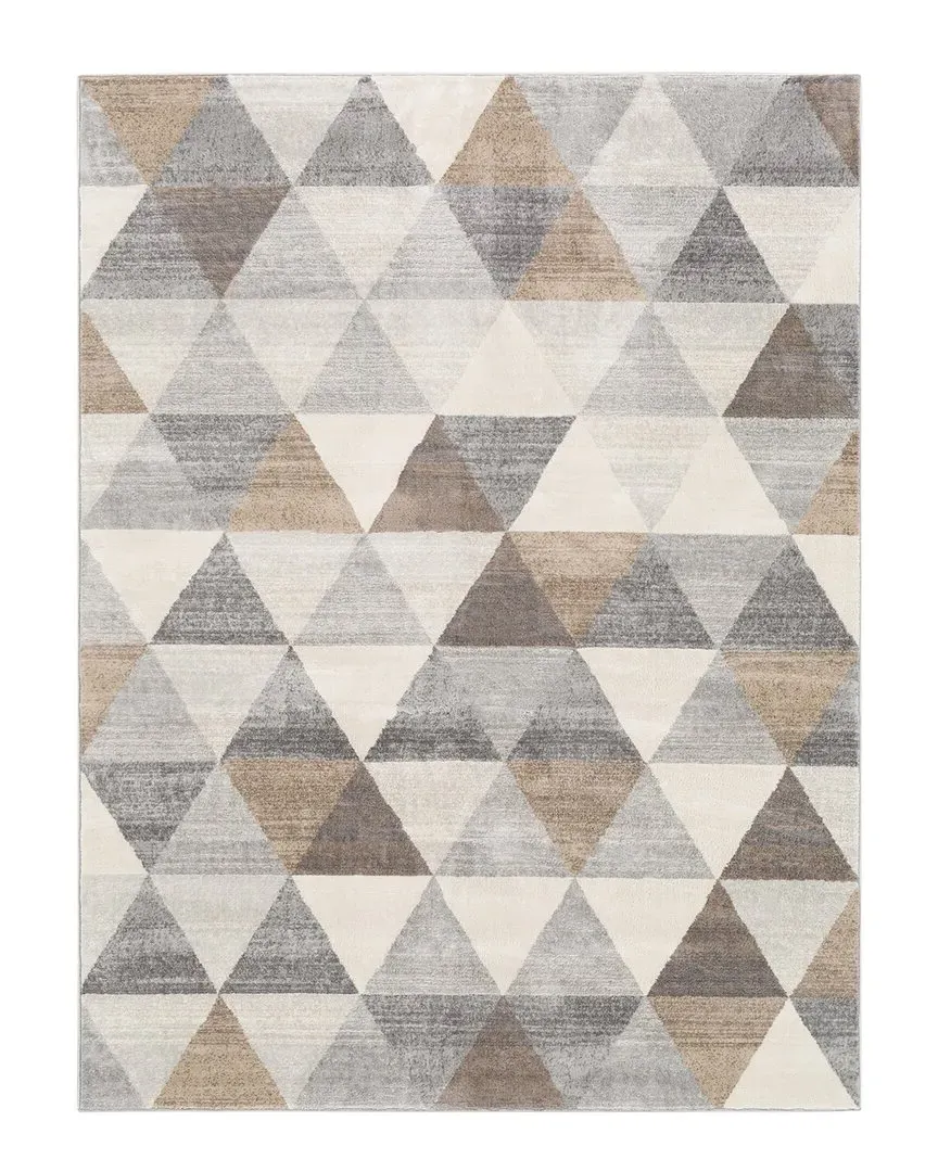Roma Machine Woven Rug - Grey, Polypropylene