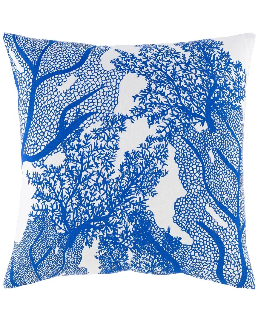 Sea Down Pillow - Blue, Cotton