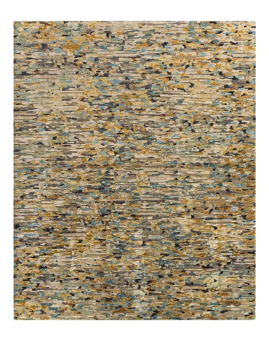 Seda Hand Knotted Rug - Yellow image