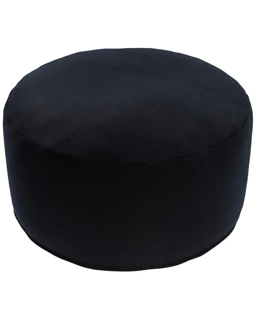 Shane Pouf - Black, Wool