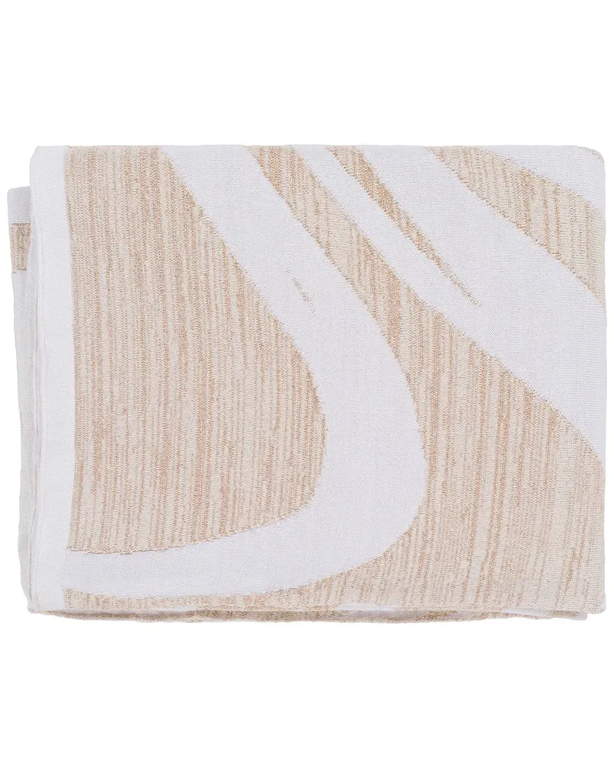 Skyros Throw - Beige, Cotton