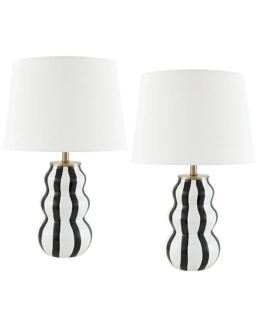 Stellan Accent Table Lamp - Green, Ceramic