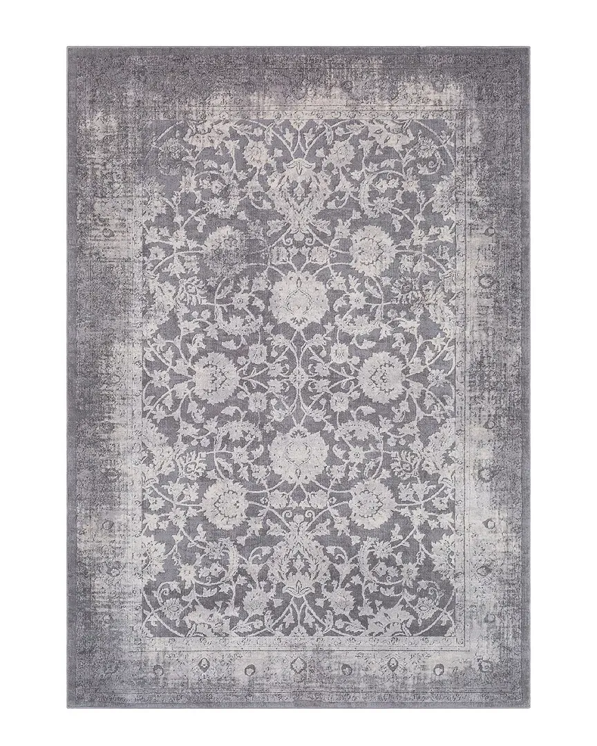 Tibetan Machine Woven Rug - Medium Gray, Polyester image