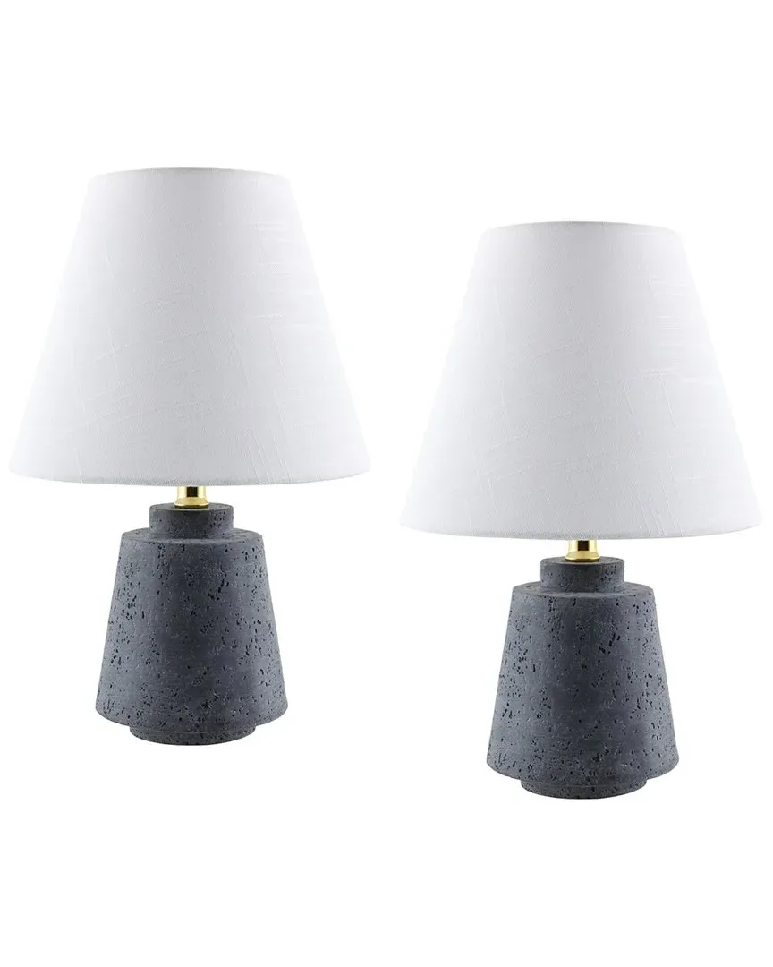 Tullich Accent Table Lamp - Black, Ceramic image