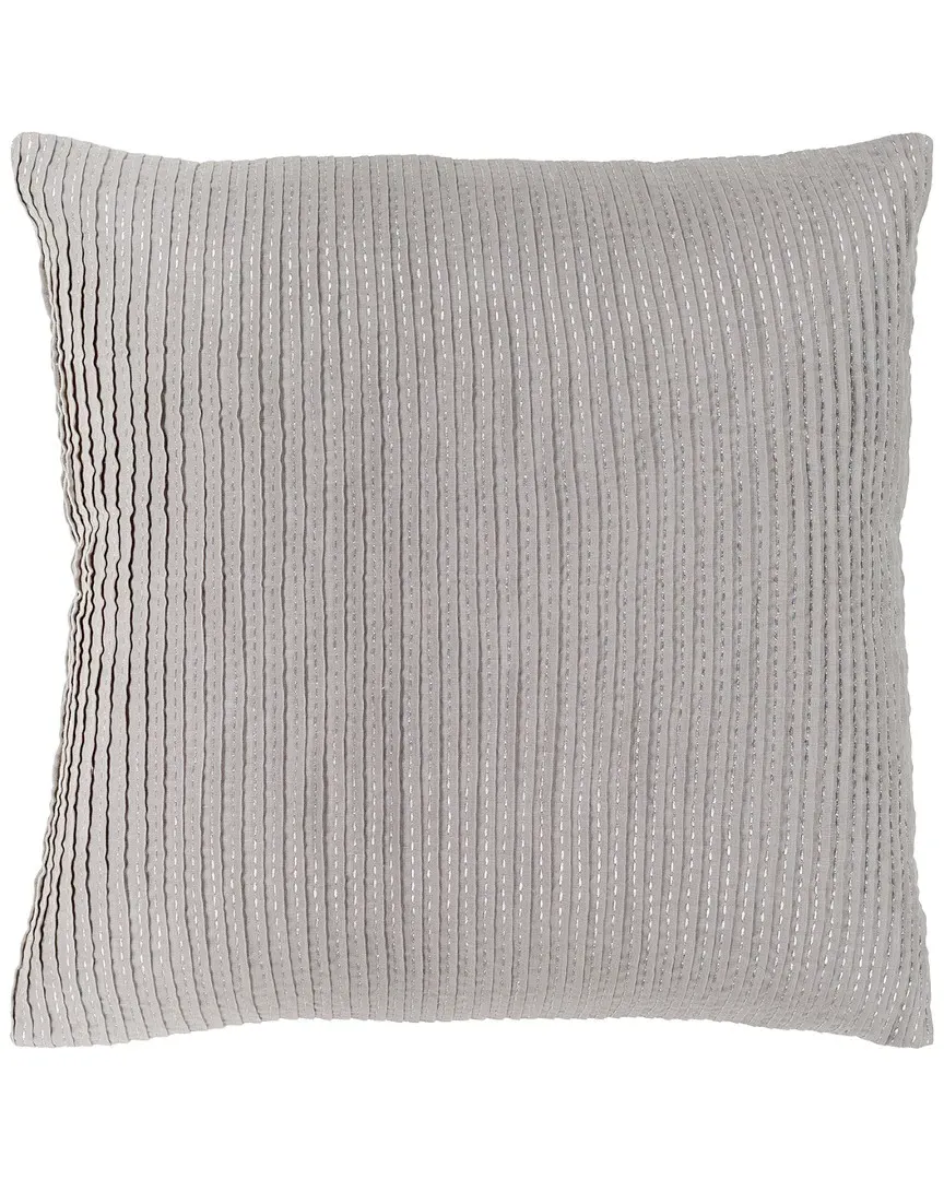 Upton Texture Euro Sham - Medium Gray, Linen image