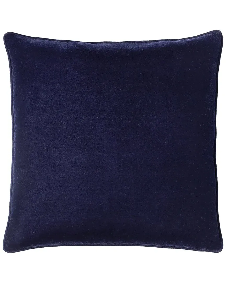 Velvet Pillow Cover - Navy, Polyester image