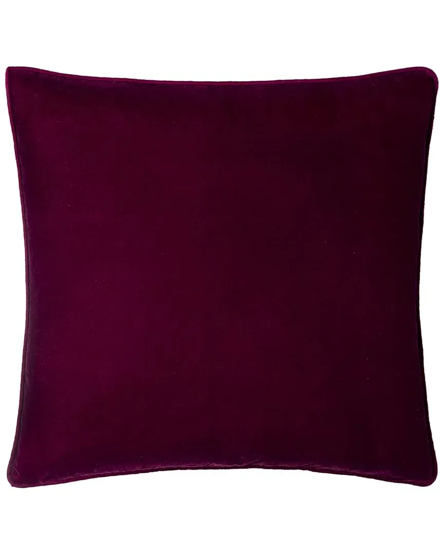 Velvet Pillow - Purple, Polyester