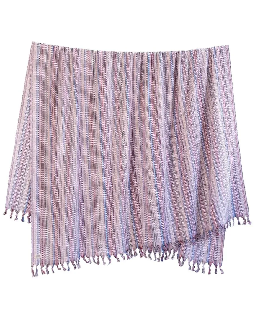 Labyrinth Collection Bath Sheet - White, Turkish Cotton