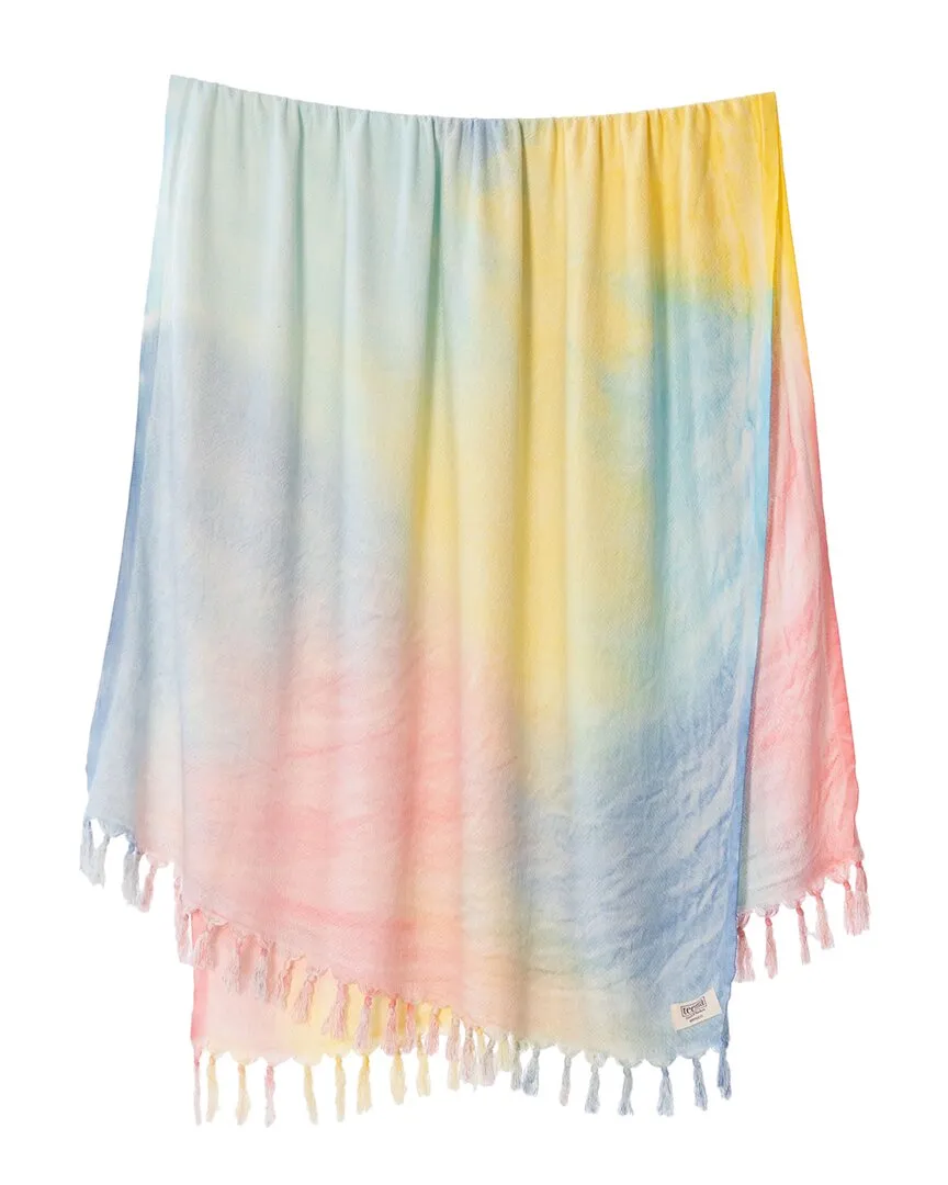 Tie-Dye Collection Bath Sheet - Pastel image