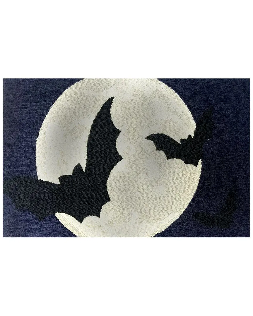 Batty Moon 24x36in Doormat - Multicolor image