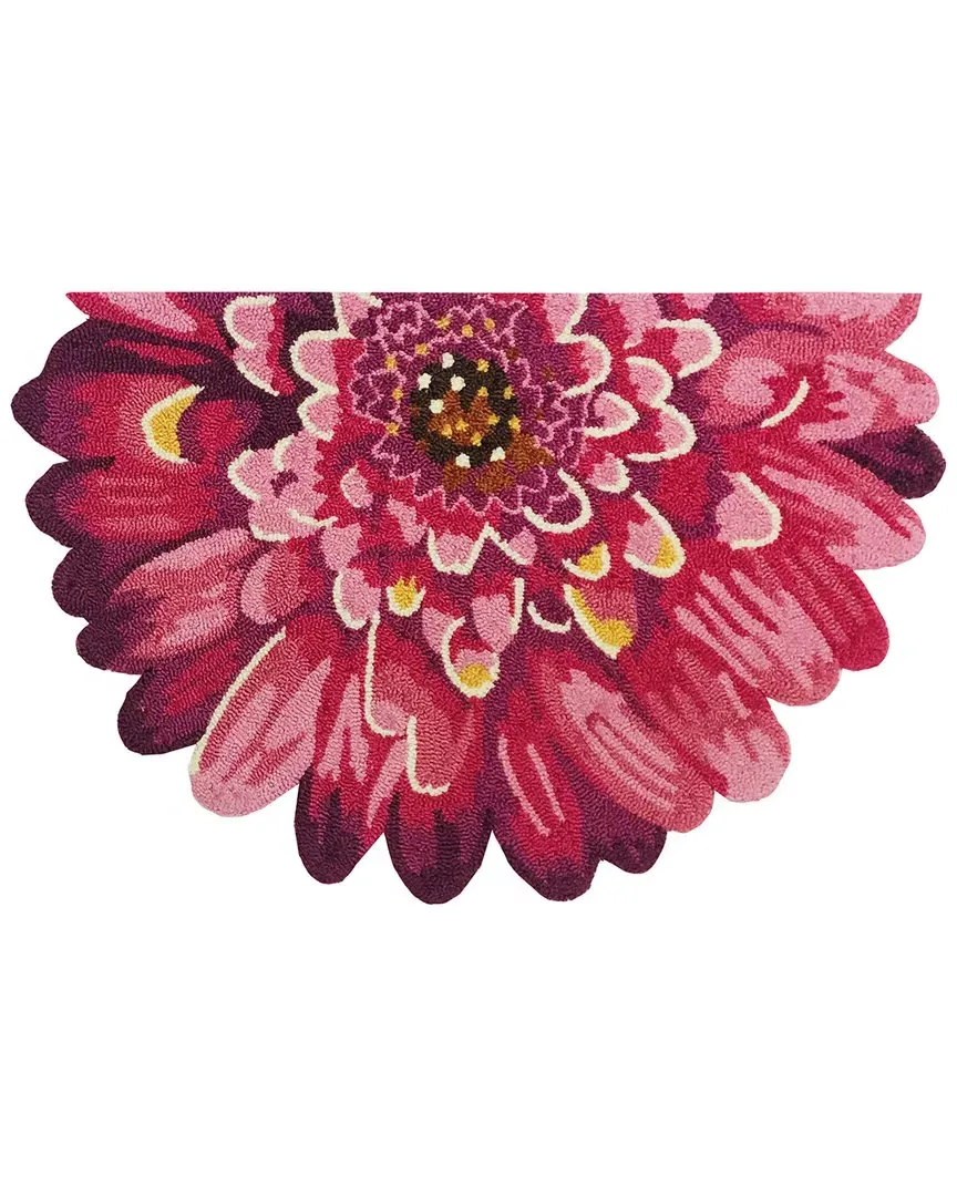 Dahlia Slice Doormat - Purple image