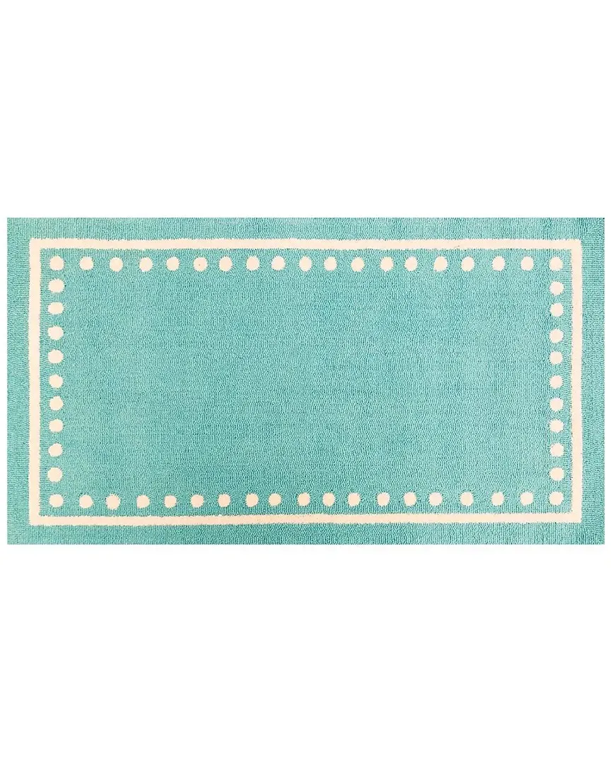 Dottie Holiday Rug - Blue, Polyester image