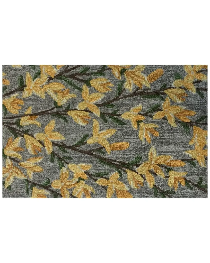 Forsythia Indoor/Outdoor Doormat - Grey, Polyester image