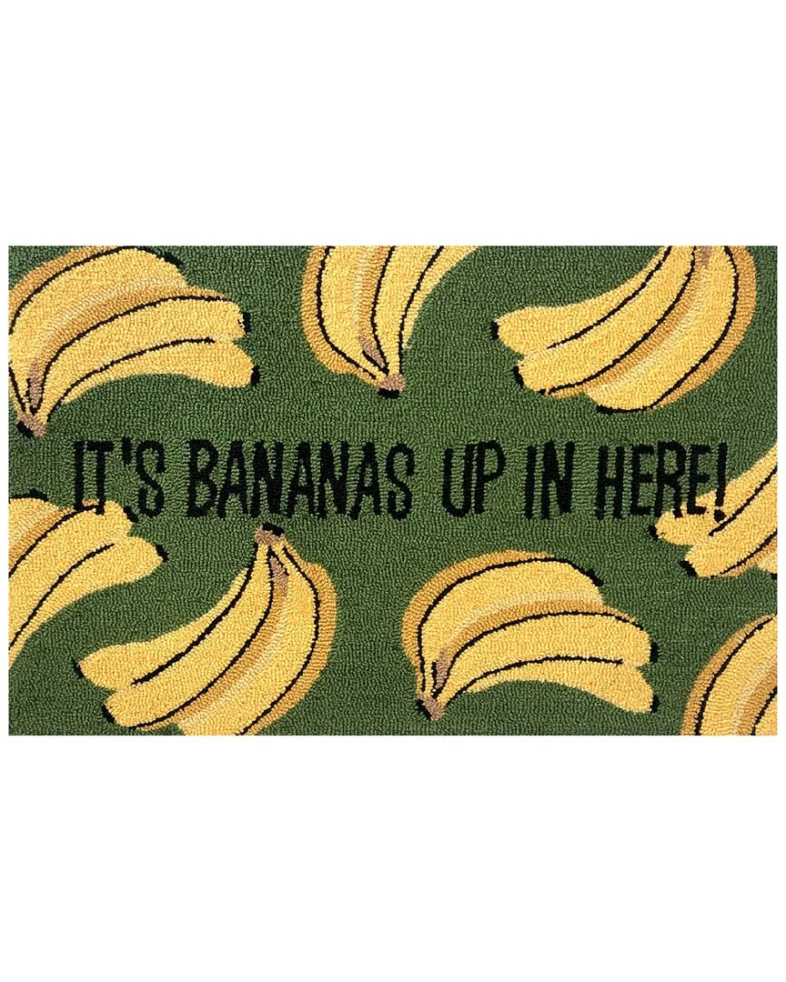 Its Bananas Indoor/Outdoor Doormat - Green image