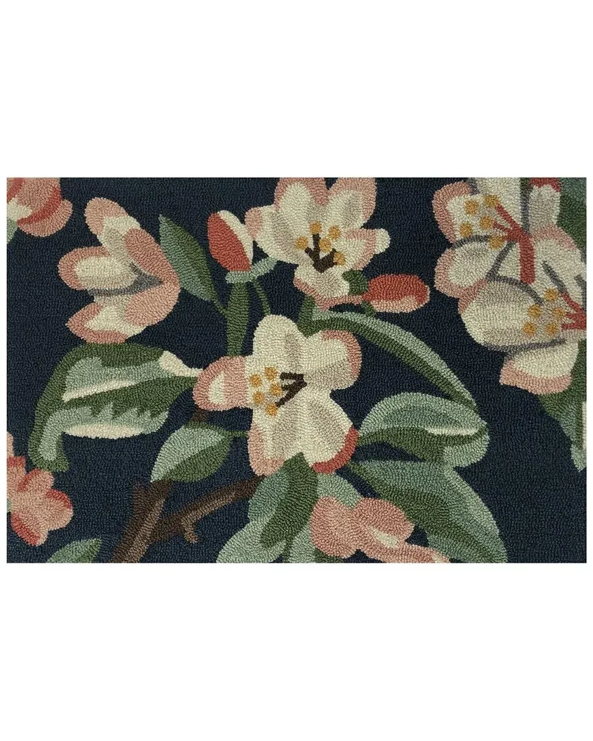 Japanese Crabapple Indoor/Outdoor Doormat - Blue image