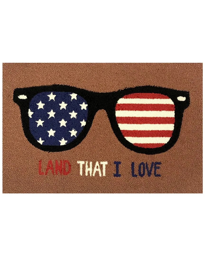 Land That I Love Indoor/Outdoor Doormat - Brown image