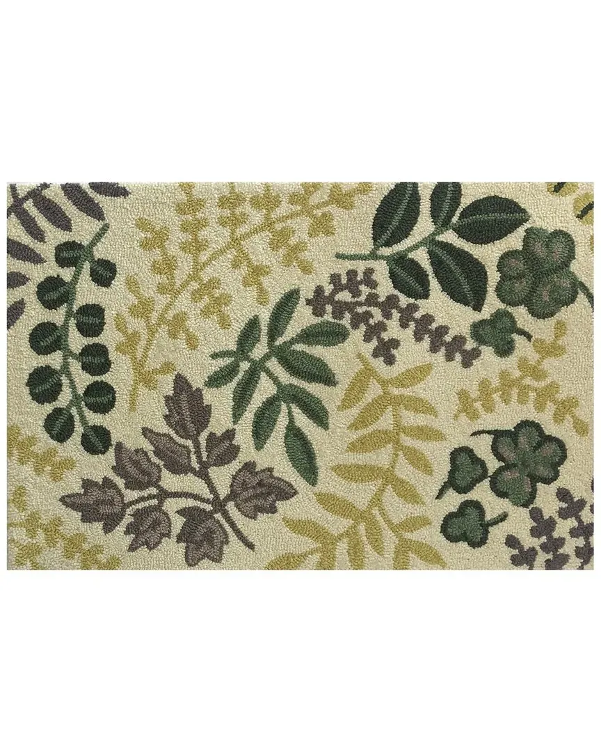 Lucky Indoor/Outdoor Doormat - Cream, UV Polyester