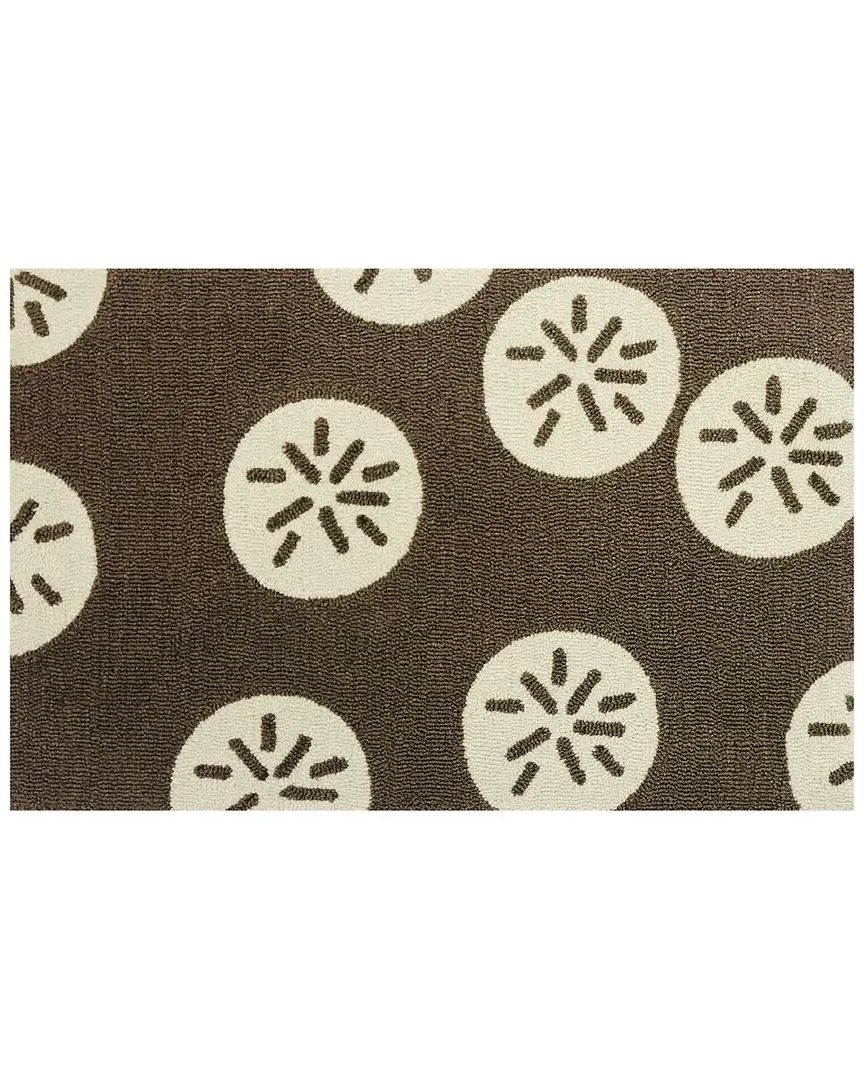 Sand Dollar Indoor/Outdoor Doormat - Taupe