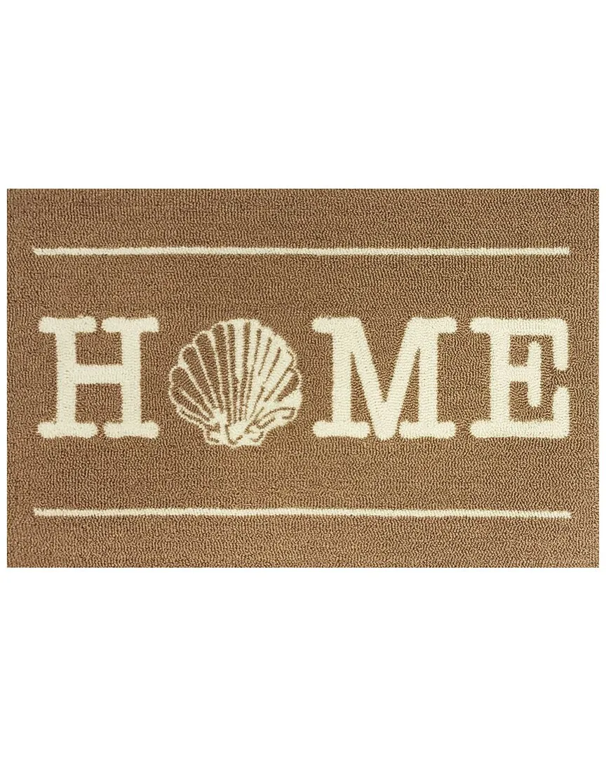 Shell Indoor/Outdoor Doormat - Tan, UV Polyester