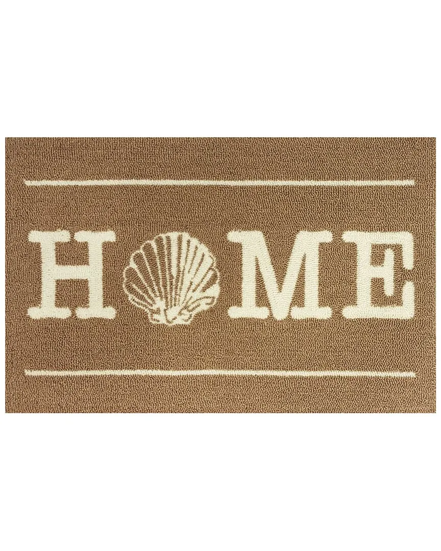 Shell Indoor/Outdoor Doormat - Tan, UV Polyester image