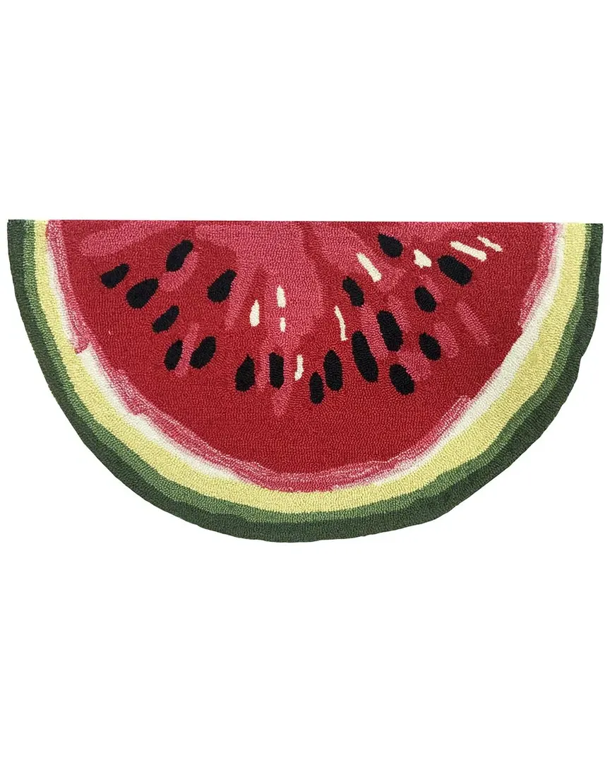Watermelon Slice Indoor/Outdoor Doormat - Red image