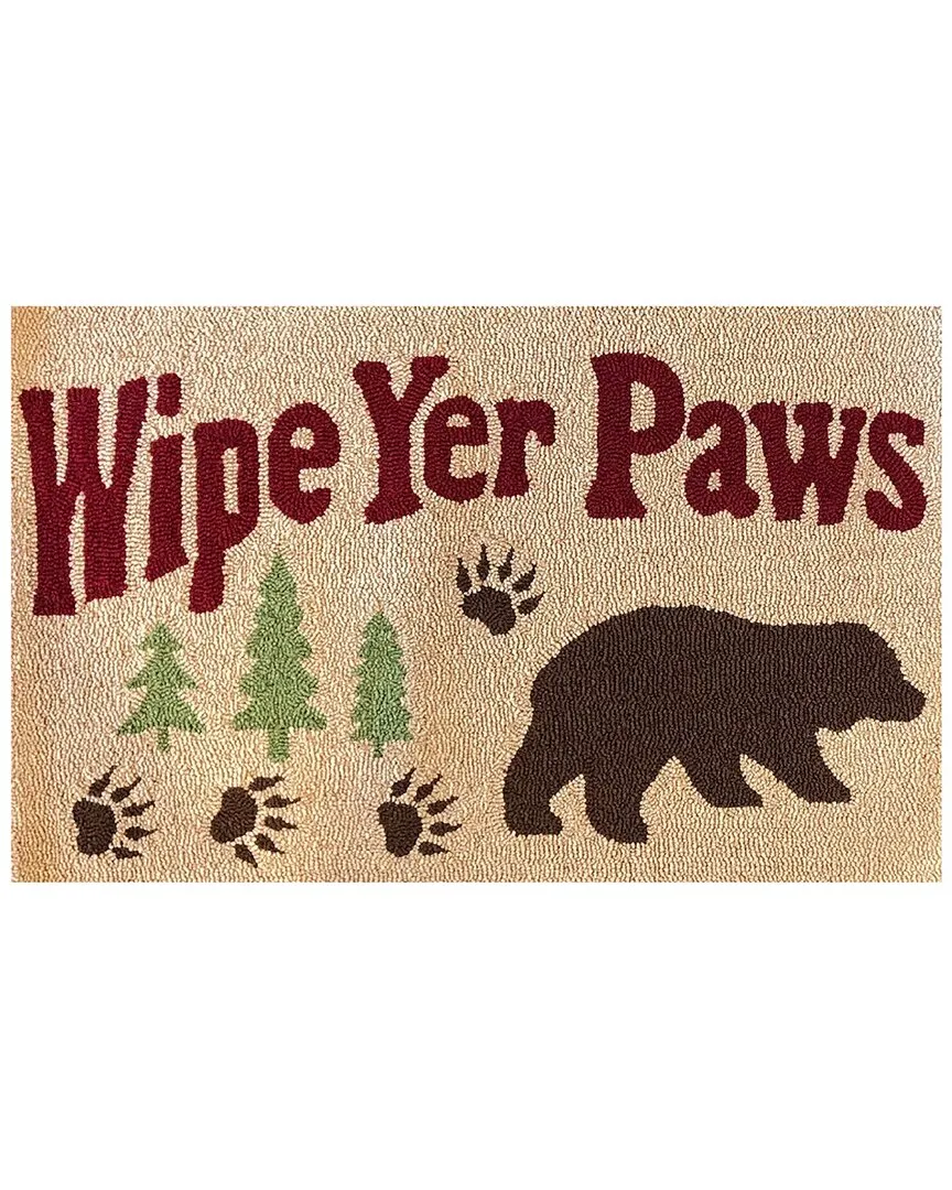 Wipe Yer Paws Rug - Brown