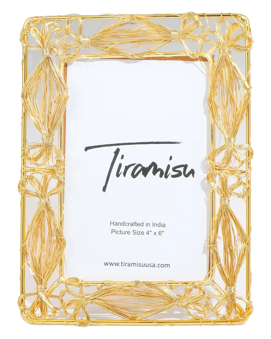 Aurelian Knot Picture Frame - Gold, Iron image