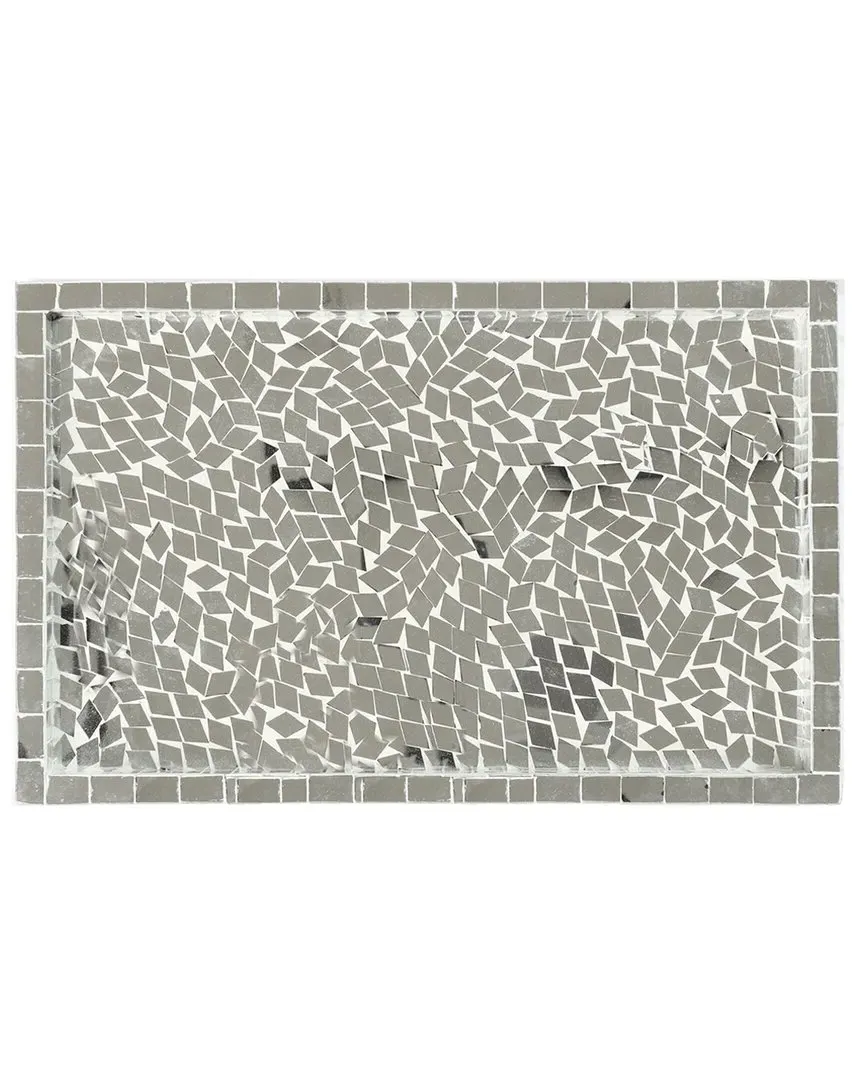 Decorative Accent Tray - White image